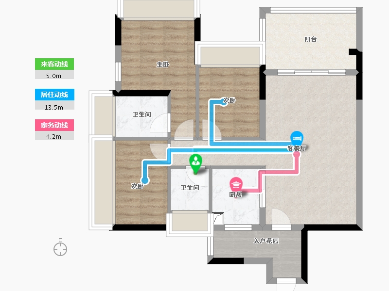 广东省-江门市-御凯名都-83.00-户型库-动静线