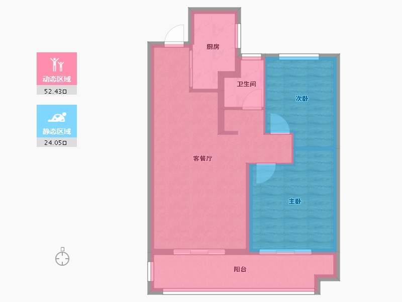 河南省-商丘市-正弘悦府-76.00-户型库-动静分区