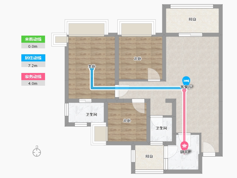 四川省-南充市-万卷山河-89.00-户型库-动静线