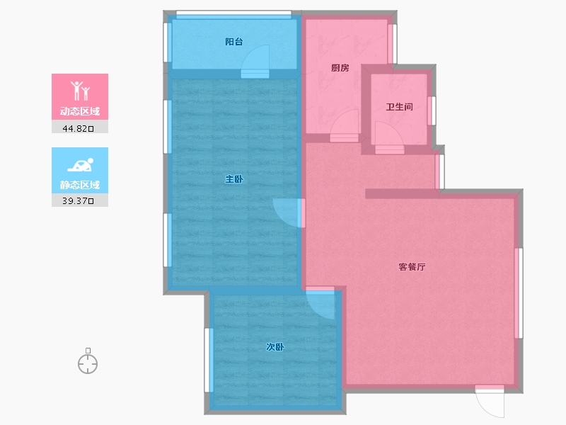 广西壮族自治区-柳州市-教师公寓-90.00-户型库-动静分区