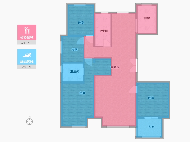 河北省-保定市-京南首府-125.01-户型库-动静分区