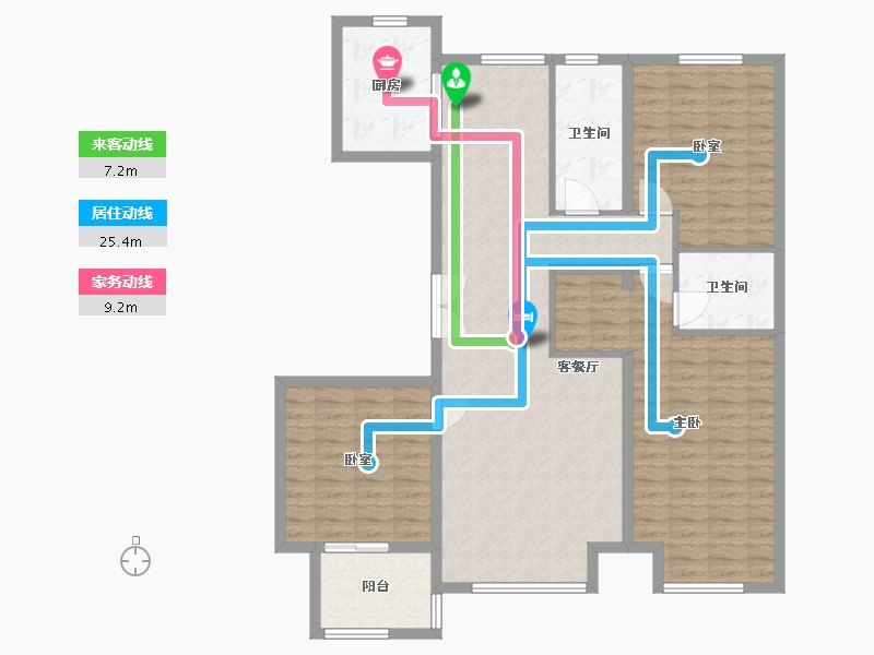 河北省-保定市-京南首府-124.30-户型库-动静线