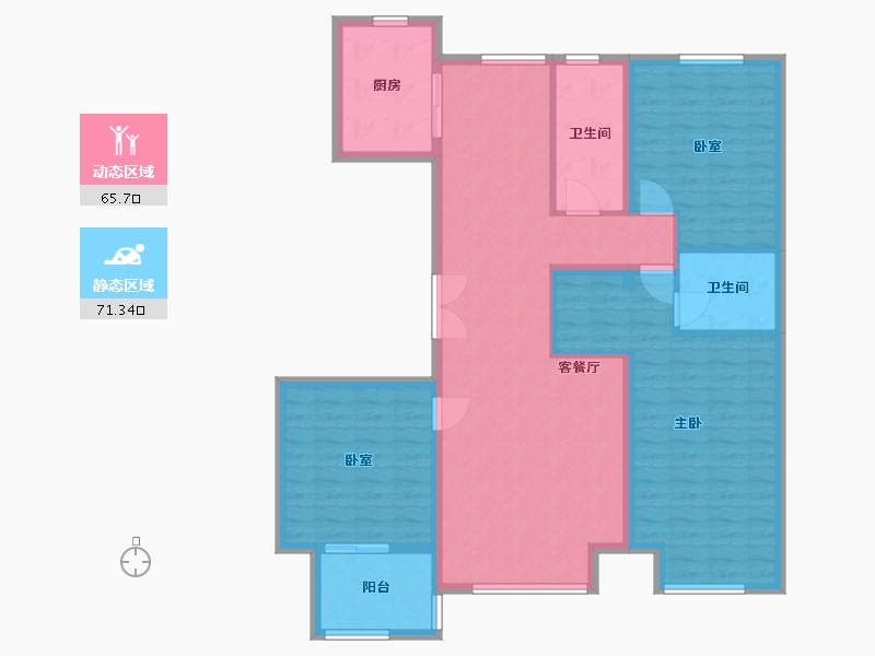 河北省-保定市-京南首府-124.30-户型库-动静分区