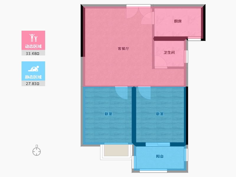 山东省-济南市-东城俪景-56.00-户型库-动静分区