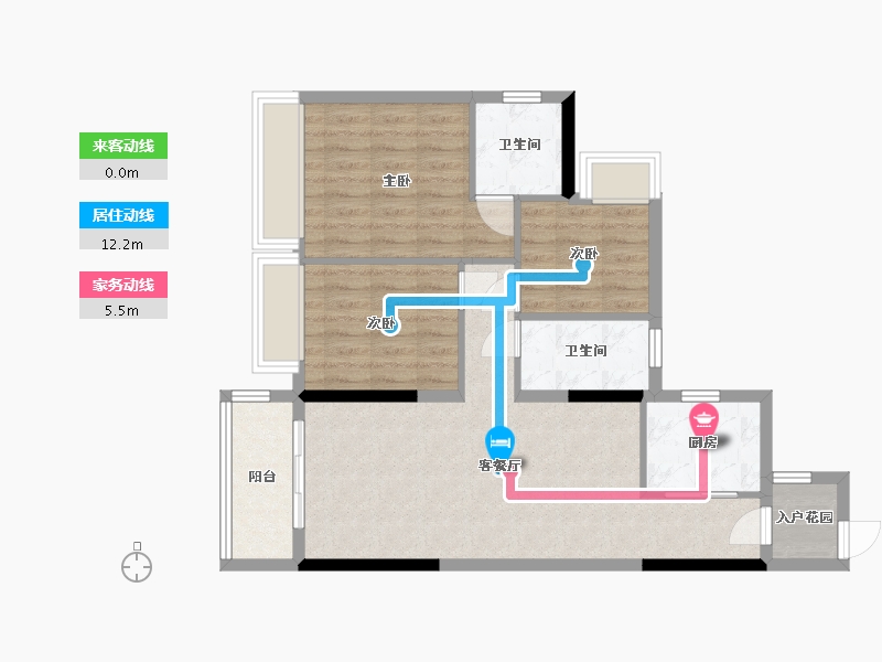 广东省-江门市-香江翡翠湾-0.00-户型库-动静线