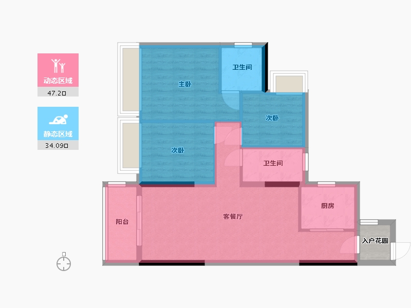 广东省-江门市-香江翡翠湾-0.00-户型库-动静分区