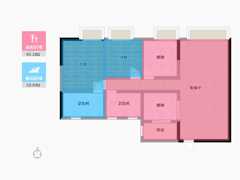 广东省-广州市-1-100.15-户型库-动静分区