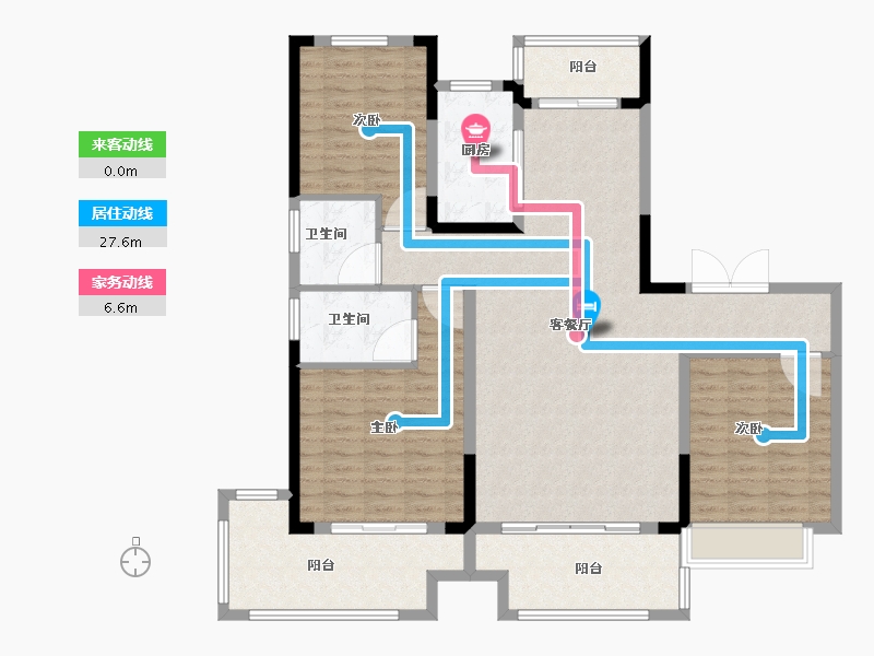 河南省-周口市-周口建业天悦-131.00-户型库-动静线