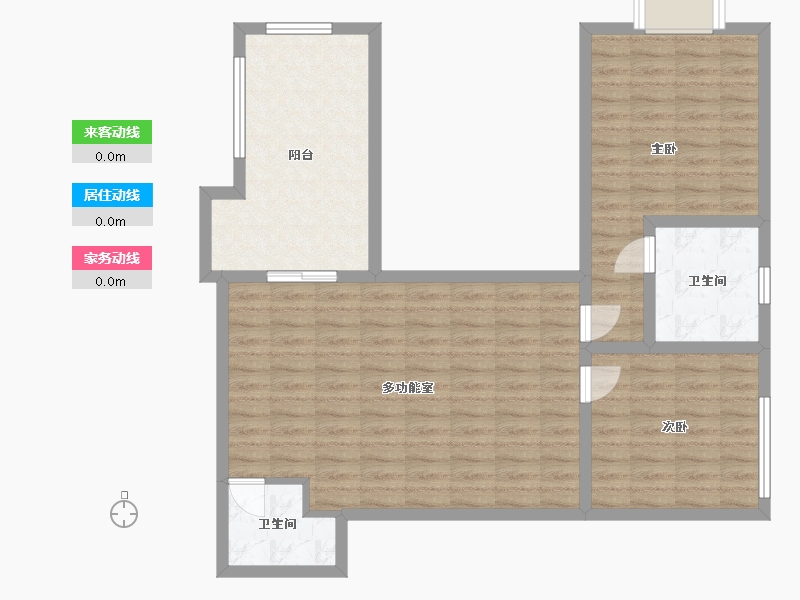 广西壮族自治区-河池市-外滩1号-120.00-户型库-动静线