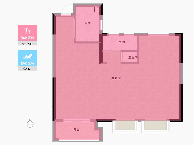 河南省-郑州市-月之府-97.00-户型库-动静分区