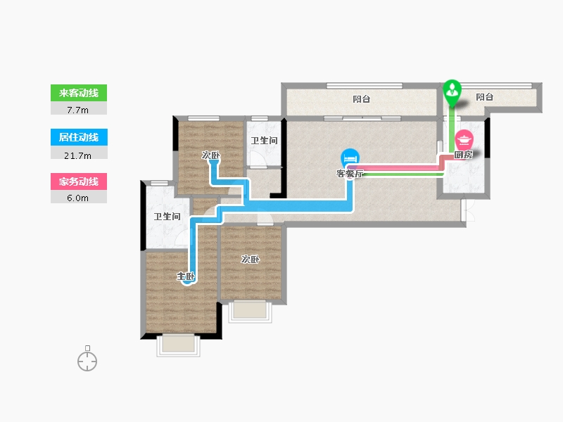 贵州省-黔西南布依族苗族自治州-杏林春晓2-200.00-户型库-动静线