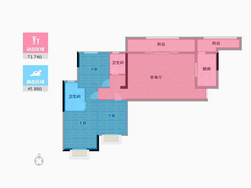 贵州省-黔西南布依族苗族自治州-杏林春晓2-200.00-户型库-动静分区