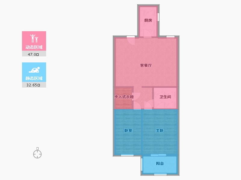 北京-北京市-4号院-70.00-户型库-动静分区