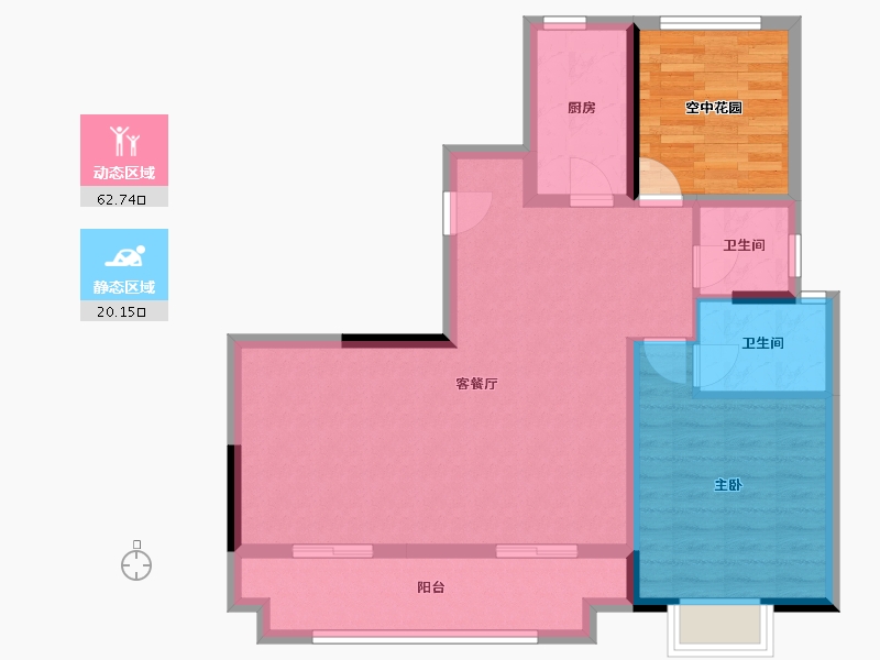 安徽省-滁州市-金鹏清风明月-120.00-户型库-动静分区