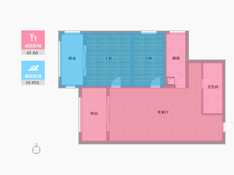 山西省-晋中市-龙城新苑小区-0.00-户型库-动静分区