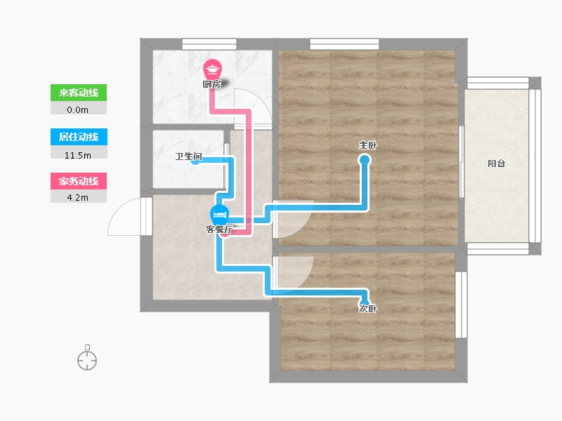 北京-北京市-电信小区-40.00-户型库-动静线