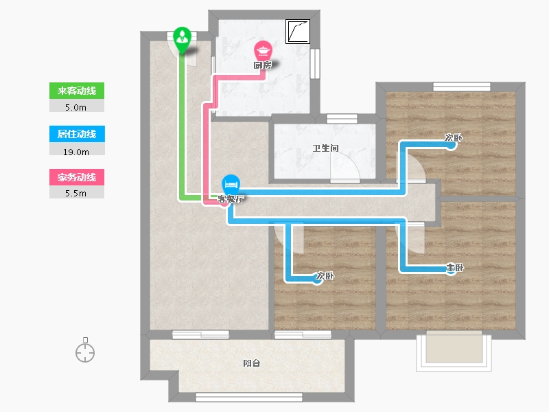 安徽省-合肥市-保利紫云-69.00-户型库-动静线