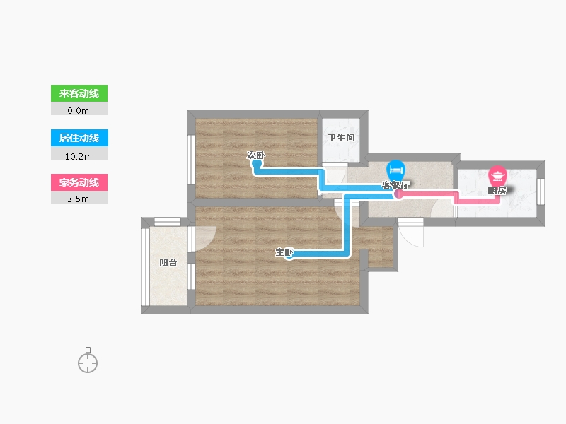 北京-北京市-手帕口北街7号院-37.00-户型库-动静线