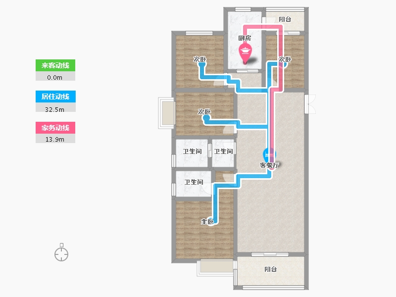 陕西省-安康市-金江龙庭-150.00-户型库-动静线