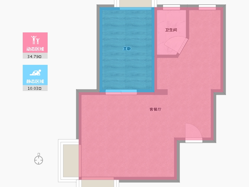 天津-天津市-红山壹号院-40.00-户型库-动静分区