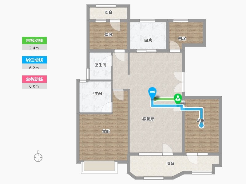 山东省-济宁市-瑞马世家-116.00-户型库-动静线