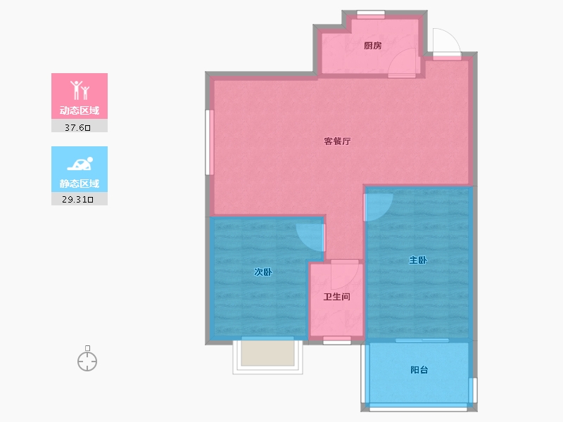 四川省-成都市-御富枫景-62.13-户型库-动静分区