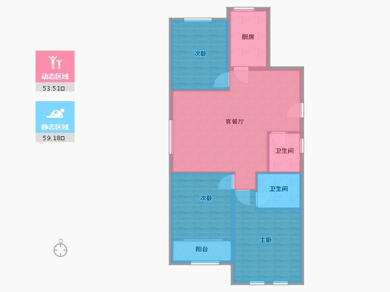 河北省-邯郸市-东悦城-103.00-户型库-动静分区