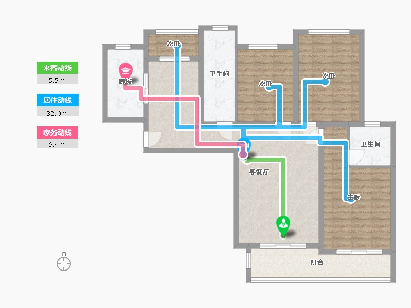 河南省-济源市-升龙城-120.00-户型库-动静线