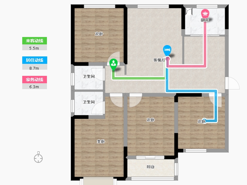 河南省-濮阳市-文昌苑东区-114.45-户型库-动静线