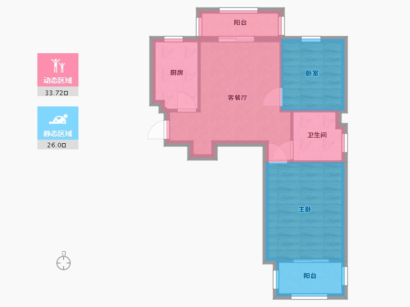 上海-上海市-瑞和明庭-南区-57.97-户型库-动静分区