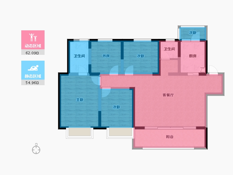 河南省-濮阳市-世和府-140.00-户型库-动静分区