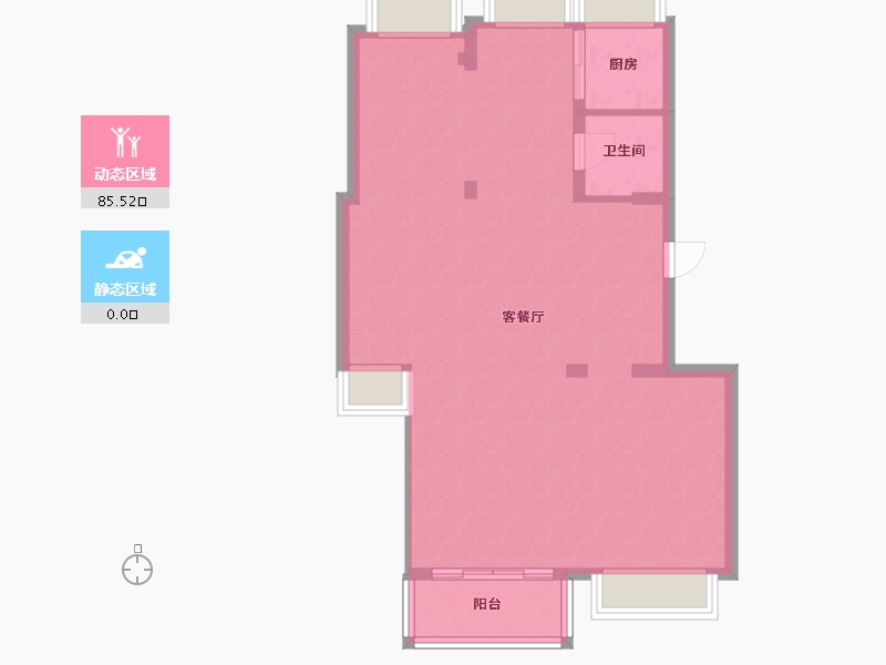 福建省-福州市-得贵路-70.00-户型库-动静分区