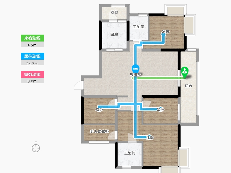 湖南省-株洲市-蓝溪谷-100.00-户型库-动静线