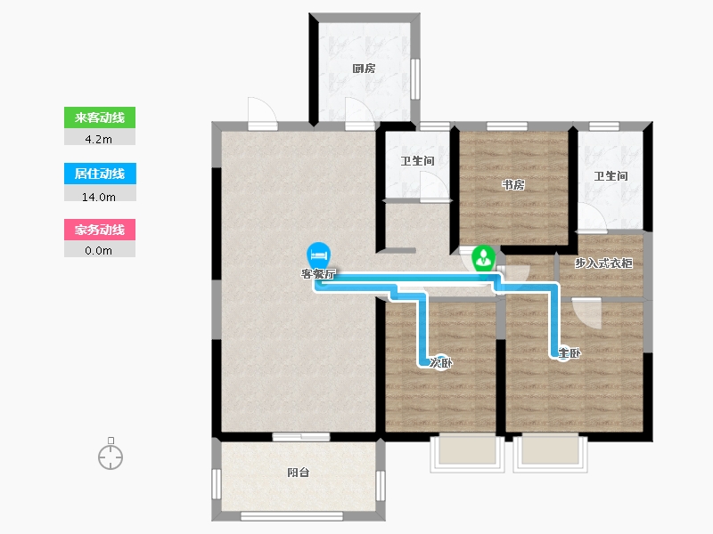 江苏省-宿迁市-宿迁城际空间站-99.90-户型库-动静线