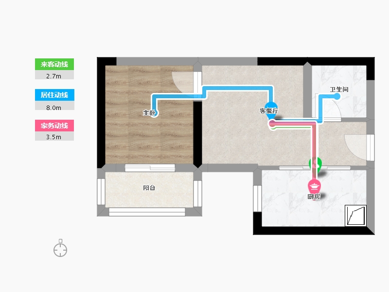 湖北省-武汉市-地铁复兴城-30.00-户型库-动静线