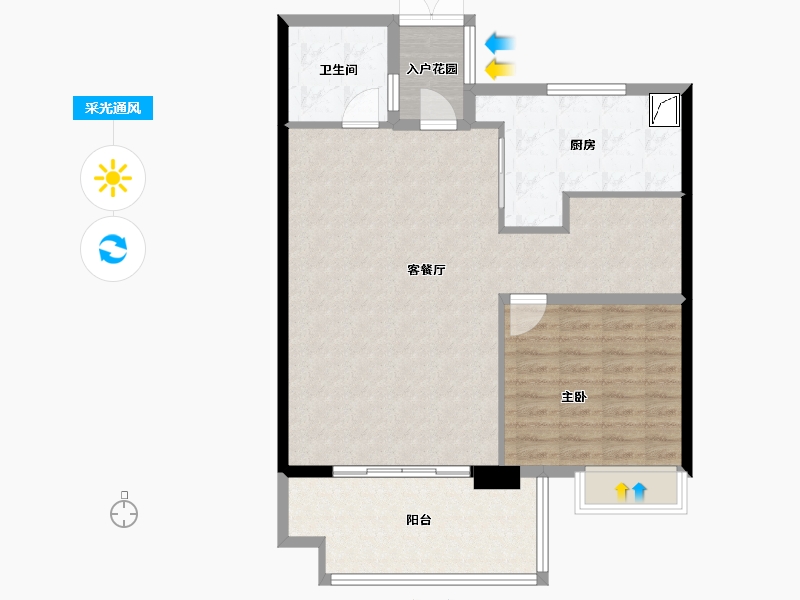 福建省-莆田市-阳光城檀悦-89.00-户型库-采光通风