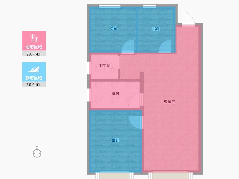 天津-天津市-11-60.00-户型库-动静分区