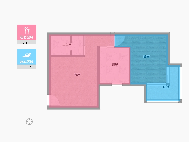 北京-北京市-培新街乙-5号院-44.00-户型库-动静分区