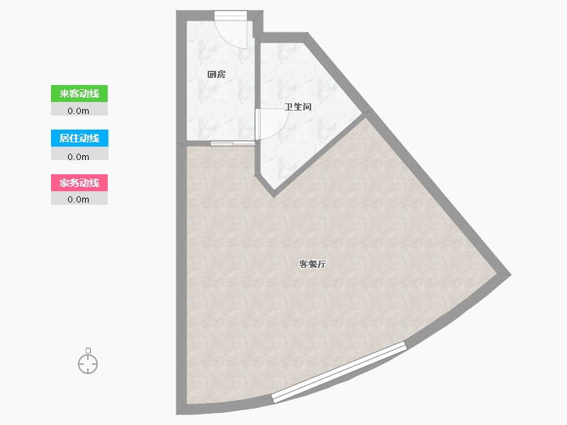 北京-北京市-晶都国际-45.00-户型库-动静线