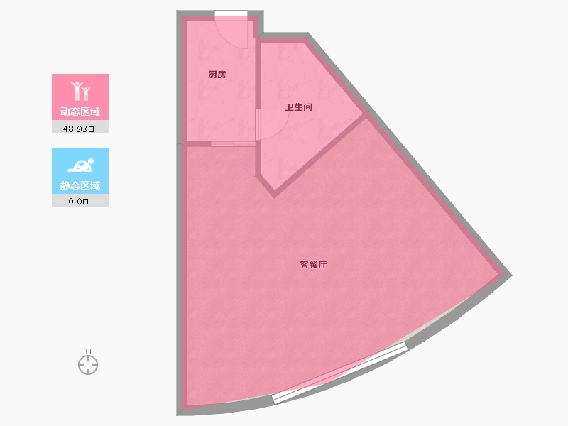 北京-北京市-晶都国际-45.00-户型库-动静分区