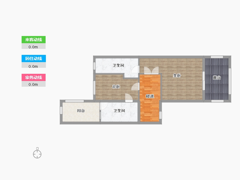 江苏省-南京市-恒大-140.00-户型库-动静线