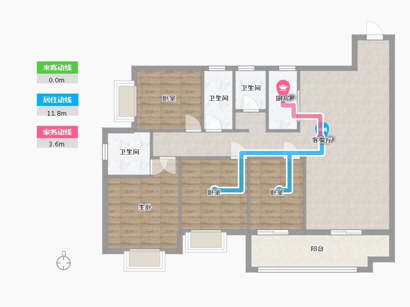 广西壮族自治区-河池市-盛世豪庭-138.00-户型库-动静线