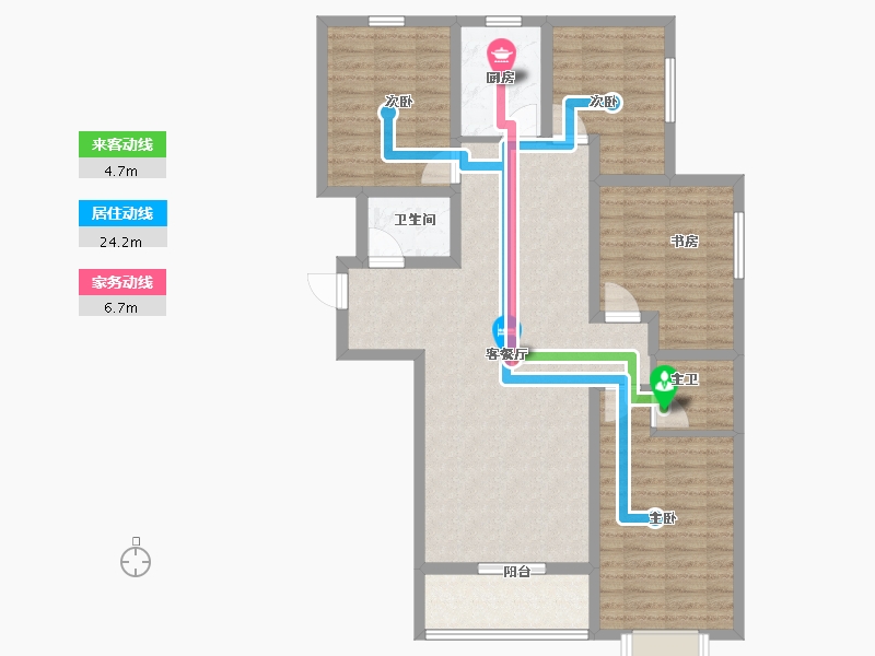 河北省-保定市-悦澜湾-110.00-户型库-动静线