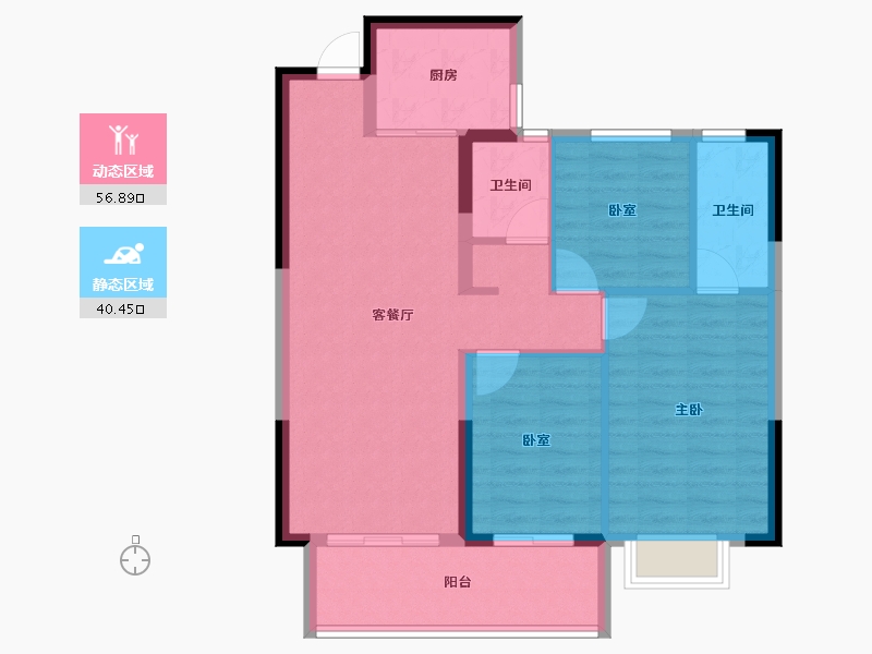 福建省-莆田市-国投木兰府-88.00-户型库-动静分区