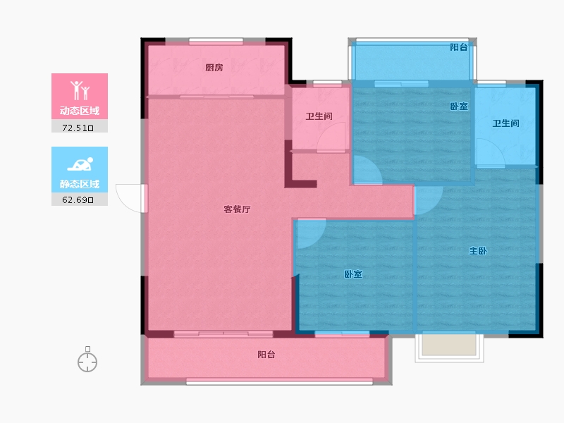 福建省-莆田市-国投木兰府-124.00-户型库-动静分区