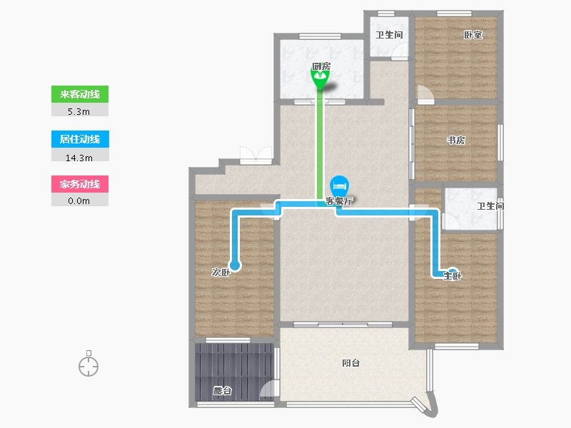 山东省-菏泽市-福润堂-157.00-户型库-动静线