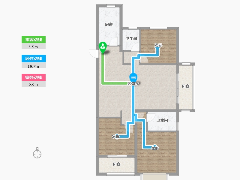 山东省-聊城市-润诚·学府里-100.00-户型库-动静线