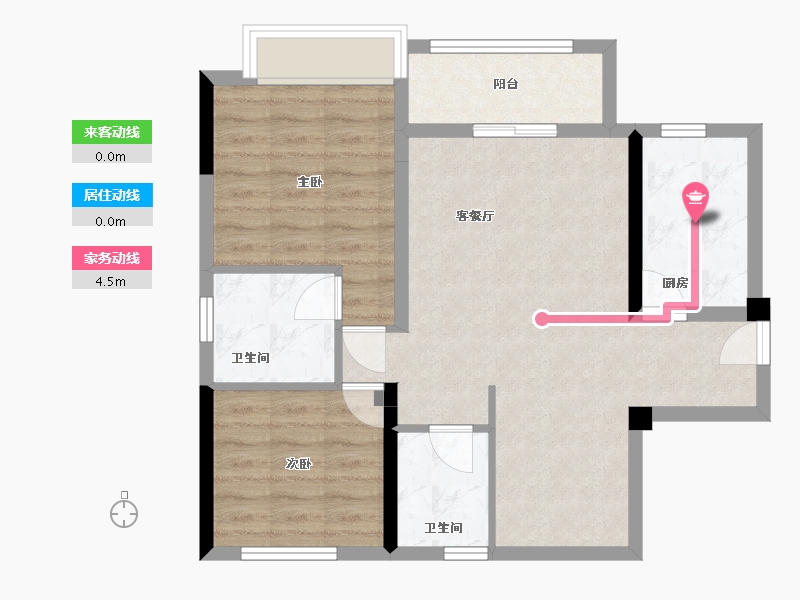 四川省-泸州市-三溪酒城中心-92.00-户型库-动静线