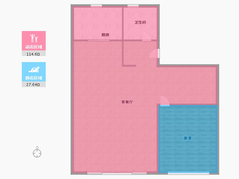 上海-上海市-金玥湾-134.00-户型库-动静分区