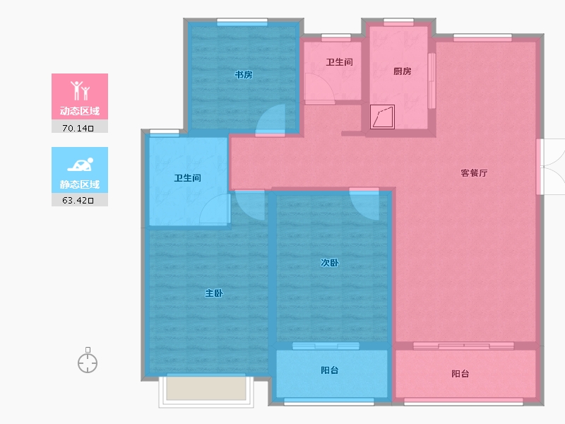 山西省-运城市-丽和苑-120.00-户型库-动静分区